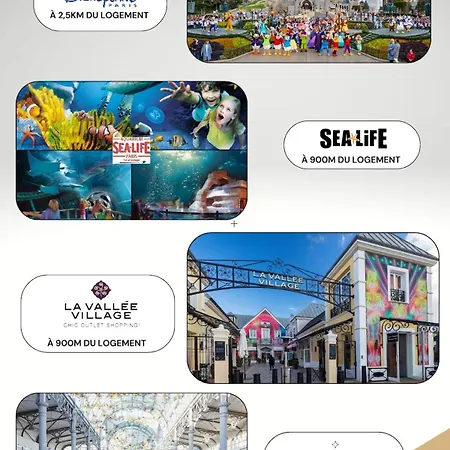 Nova Disneyland Bmyguest Apartmán Serris